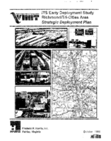 ITS Early Deployment Study RichmondTriCities Area Strategic Deployment Plan