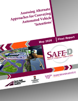 Assessing Alternate Approaches for Conveying Automated Vehicle Intentions