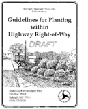 Guidelines for Planting within Highway RightofWay Draft