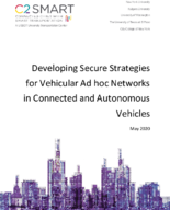 Developing Secure Strategies for Vehicular Ad hoc Networks in Connected and Autonomous Vehicles