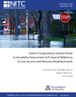 Urban Transportation System Flood Vulnerability Assessment with Special Reference to Low Income and Minority Neighborhoods