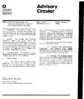AC 150522010A Guide Specification for WaterFoam Aircraft Rescue and Firefighting Vehicles