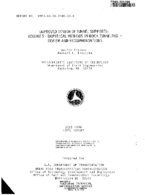 Improved Design of Tunnel Supports Volume 5  Empirical Methods in Rock Tunneling  Review and Recommendations