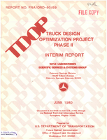 Truck Design Optimization Project Phase II Interim Report