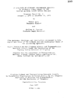 An analysis of ultimate performance measures to determine total project impact of the Fairfax Alcohol Safety Action Project  progress report no 5 January 1 1976 to December 31 1976