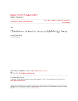Distribution of Loads in Beam and Slab Bridge Floors