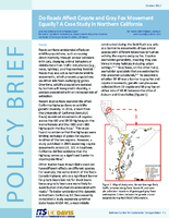 Do Roads Affect Coyote and Gray Fox Movement Equally A Case Study in Northern California Policy Brief