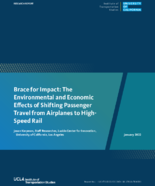 Brace for Impact The Environmental and Economic Effects of Shifting Passenger Travel from Airplanes to HighSpeed Rail