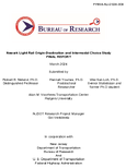 Newark Light Rail OriginDestination and Intermodal Choice Study Final Report