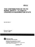 Contribution of ITS to rural safety  a look at crashes in Washington state