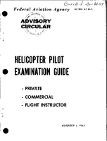 AC 615 Helicopter Pilot Examination Guide  Private  Commercial  Flight Instructor