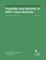 Properties and Behavior of UHPCClass Materials