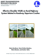 Effective Shoulder Width on Rural Highway System Related to Roadway Departure Crashes