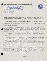 Remarks Prepared for Delivery by Secretary of Transportation Brock Adams at the Dedication Ceremony Lambert Airport