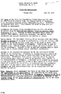 Status List Civil Air Regulations
