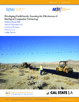 Developing Guidelines for Assessing the Effectiveness of Intelligent Compaction Technology