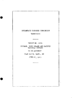 Interstate Commerce Commission Report of the Accident Investigation Occurring on the AMTRAK TRAIN SELMA NC
